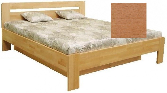 Drevená posteľ Kars 2, 180×200, vrátane roštu a úp,bez matracov