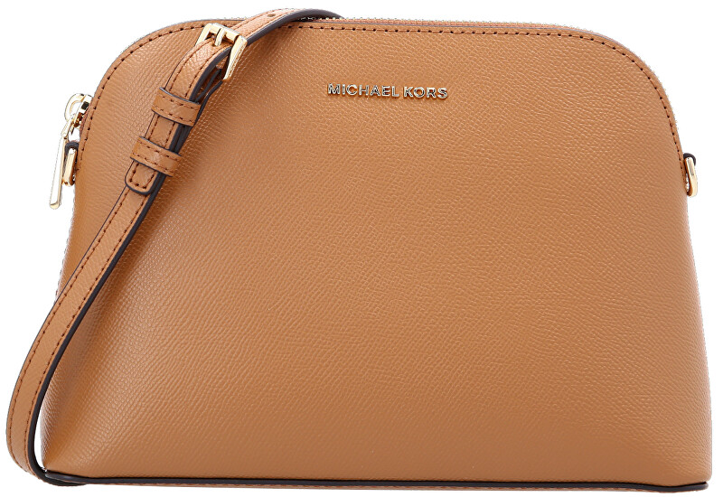 Michael Kors Dámska kožená crossbody kabelka Jet Set 32F9GJ6C4L230 Luggage