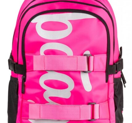 BAAGL Školní batoh Skate Pink 25 l