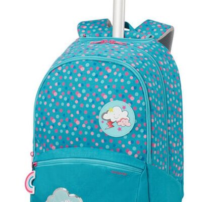 Samsonite Školní batoh na kolečkách Color Funtime 26 l – modrá