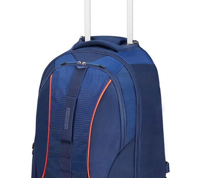 American Tourister Batoh na kolečkách 15,6“ Fast Route Sporty 38,5 l – modrá