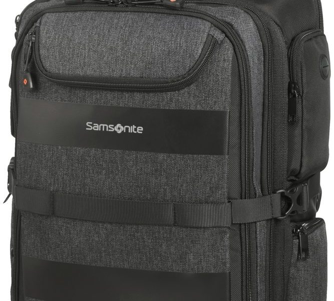 Samsonite Batoh na notebook 15,6“ Bleisure EXP Overnight 24,1/28,8 l – tmavě šedá