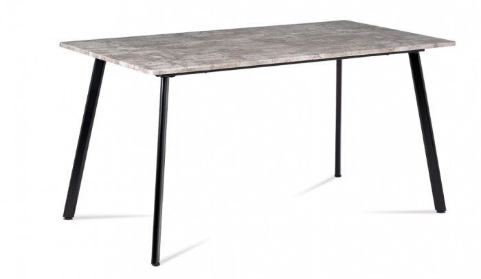 Jedálenský stôl Torres (betón, čierna)