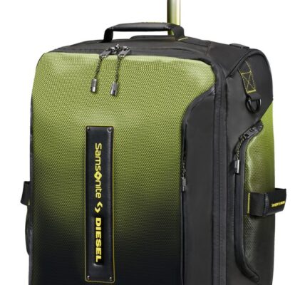 Samsonite Cestovní taška/batoh Paradiver x Diesel 51 l – černá