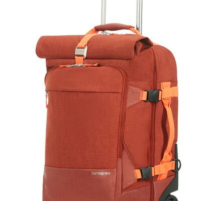 Samsonite Kabinový cestovní kufr Ziproll Duffle/WH CO6 46,5 l 10.5″ – oranžová