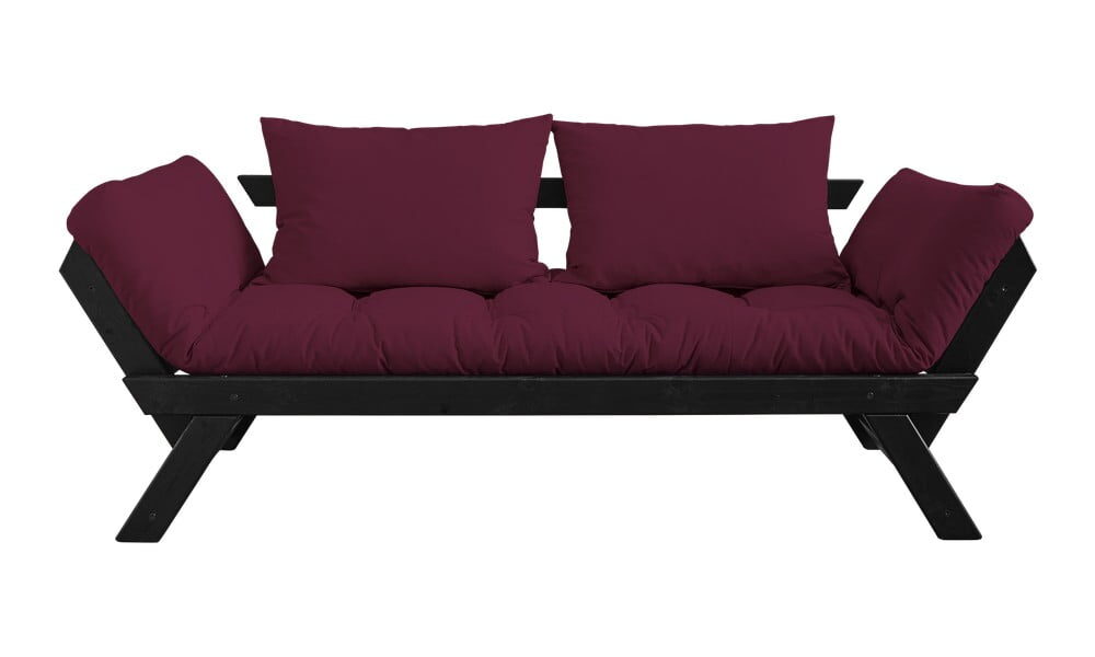 Variabilná pohovka Karup Design Bebop Black/Bordeaux