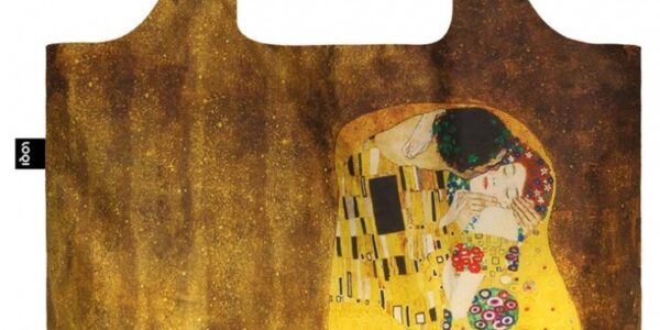 Nákupná taška LOQI Museum, Klimt – The Kiss