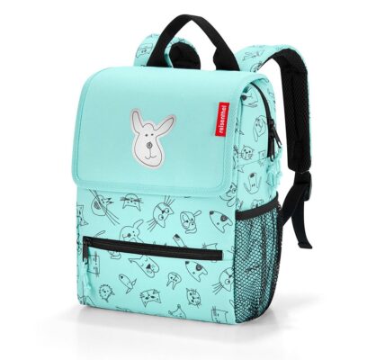 Ruksak Kids Cats and Dogs Mint