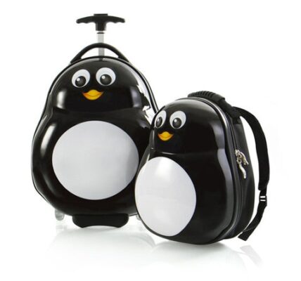 Heys Sada batohu a kabinového kufru Travel Tots Lightweight Kids Penguin