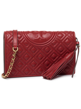 Tory Burch Kabelka Fleming Wallet 50263 Červená