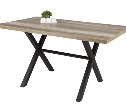 Jedálenský stôl Bonny 140×90 cm, dub divoký
