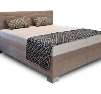 Čalúnená posteľ Windsor 180×200 vrátane výkl.roštov,matrac. a úp