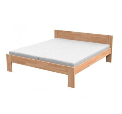 Drevená posteľ Monika, vrátane roštu, bez matracov