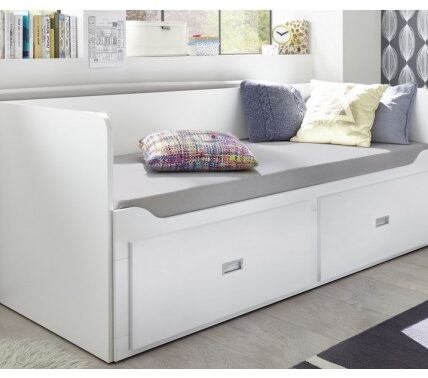Rozkladcia posteľ so zásuvkami Bergen 80×200 cm