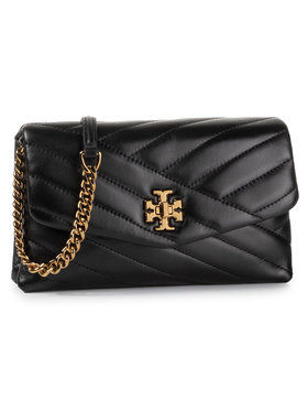 Tory Burch Kabelka Kira Chevron Chain Wallet 64068 Čierna