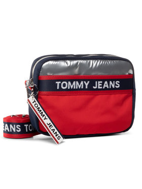 Tommy Jeans Kabelka Tjw Logo Tape Crossover Cb AW0AW08301 Tmavomodrá