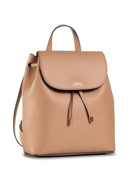 Lauren Ralph Lauren Ruksak Flap Backpack 431719702022 Béžová