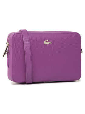 Lacoste Kabelka Square Crossover Bag NF2731CE Fialová