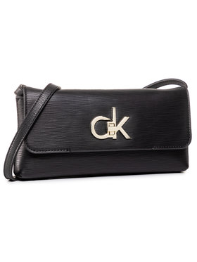 Calvin Klein Kabelka Re-Lock Clutch Md Ep K60K60650 Čierna
