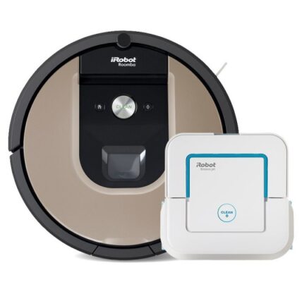 Robotický vysávač iRobot Roomba 976 a mop Braava jet 240
