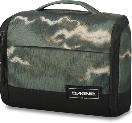 Dakine Cestovná kozmetická taška Daybreak Travel Kit M 10003260-W21 Olive Ashcroft Camo