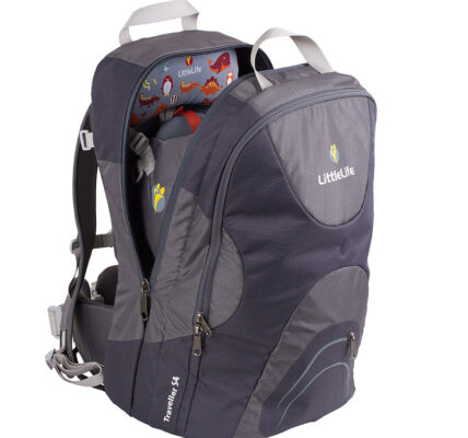 LittleLife Traveller S4 Child Carrier Grey