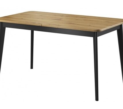 Rozkladací jedálenský stôl Nordi 140×80 cm, dub artisan