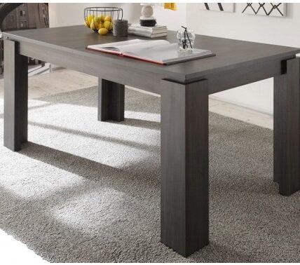 Jedálenský stôl Universal 160×90 cm, šedý jaseň