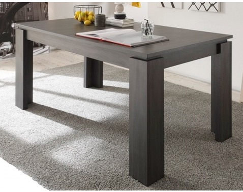 Jedálenský stôl Universal 160×90 cm, šedý jaseň