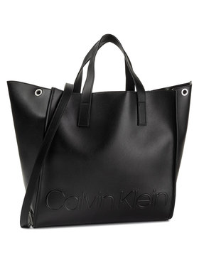 Calvin Klein Kabelka Rapid Shopper K60K605594 Čierna