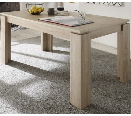 Jedálenský stôl Universal 160×90 cm, dub sonoma