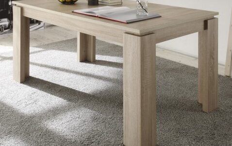 Jedálenský stôl Universal 160×90 cm, dub sonoma