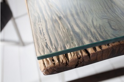 Bighome – Sklo na jedálenský stôl BARAKUDA 180 cm – číra