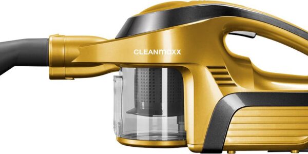 Akumulátorový vysávač CleanMaxx 150 W, zlatá, čierna