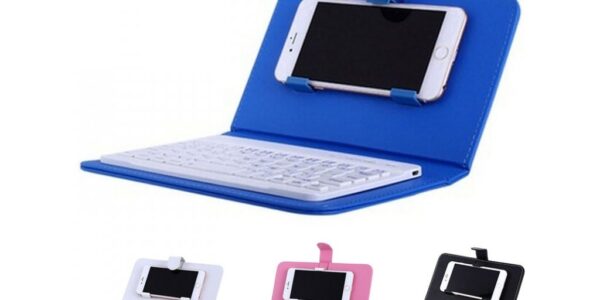 Bezdrôtová bluetooth klávesnica pre smartphone Farba: biela