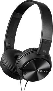 Cestovné slúchadlá On Ear Sony MDR-ZX110NA MDRZX110NAB.CE7, čierna