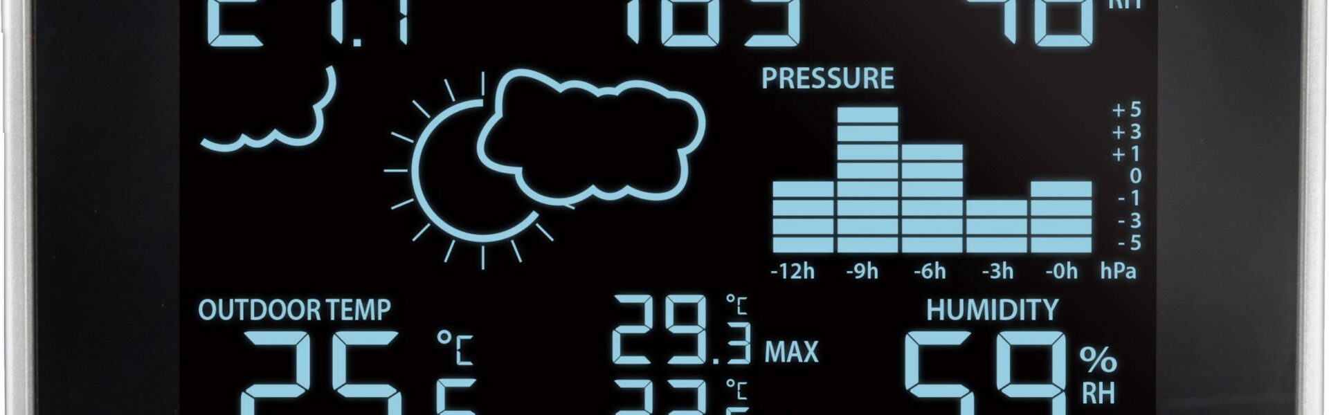 Digitálna bezdrôtová meteostanica Techno Line MA10920, Max. dosah 100 m