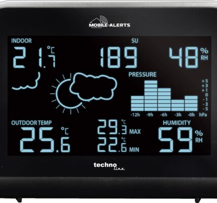 Digitálna bezdrôtová meteostanica Techno Line MA10920, Max. dosah 100 m