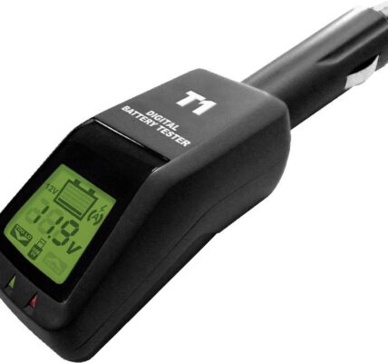 Zariadenie na monitorovánie stavu autobatérie, tester autobatérií Helvi T1 test akumulátora , USB konektor
