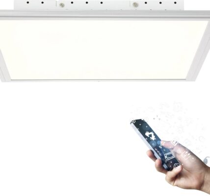 LED panel Brilliant WiZ Flat WiZ, pevne zabudované LED osvetlenie, 32 W