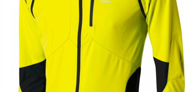 Löffler Bunda San Remo WS Softshell – žltá Veľkosť oblečenia: XL