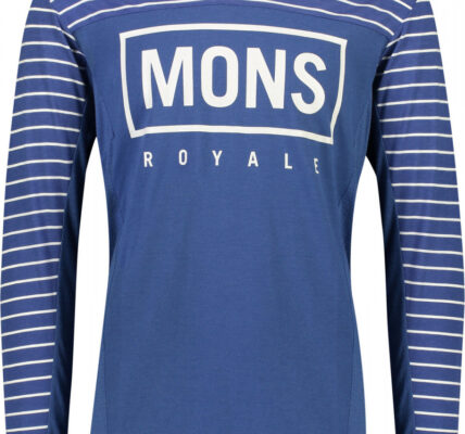 Mons Royale Redwood Enduro VLS – ink stripe Veľkosť oblečenia: S