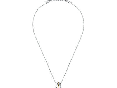 Morellato Moderné oceľový náhrdelník Insieme SAKM76 (retiazka, prívesok)