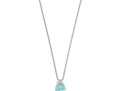 Morellato Strieborný náhrdelník Gemma SAKK76 (retiazka, prívesok)