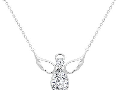 Preciosa Strieborný náhrdelník Angelic Faith 5292 00 (retiazka, prívesok)