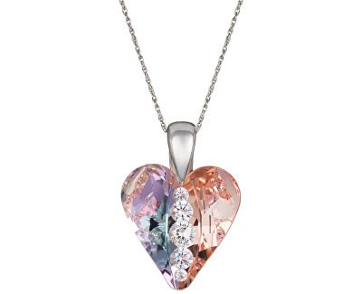 Preciosa Strieborný náhrdelník Love Heart 6873 70 (retiazka, prívesok)