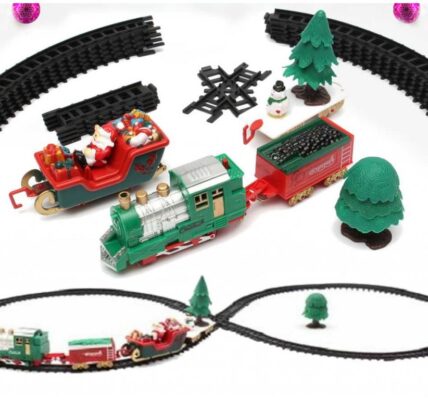 Vianočný vlak s dráhou