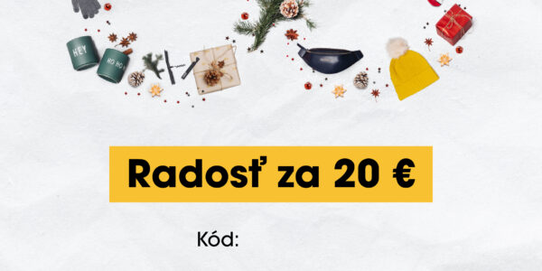 Vianočný elektronický poukaz zo ZOOTu v hodnote 20 €