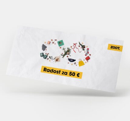 Vianočný darčekový poukaz na ZOOT v hodnote 50 EUR
