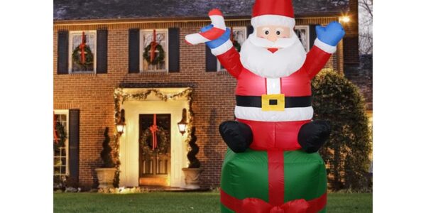 Vianočné dekorácie nafukovacie Santa Claus Varianta: 1